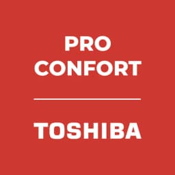Badge Partenaire Pro Confort Toshiba — Air Eco Clim
